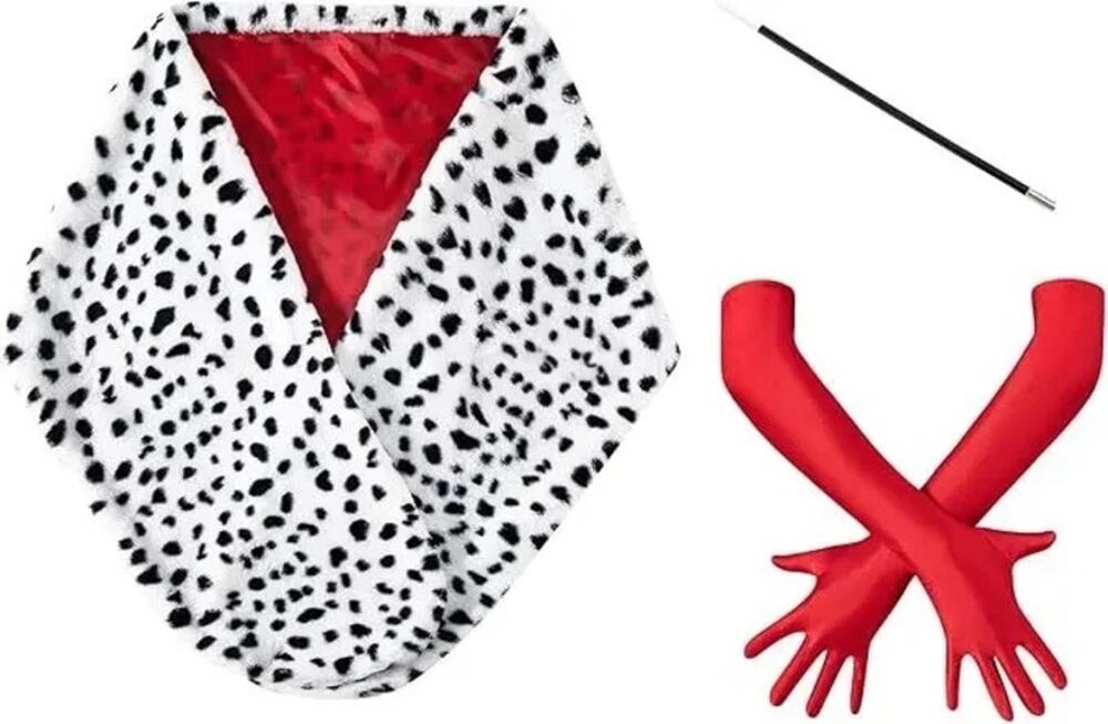 Cruella DeVil Halloween Costume Accessories OS